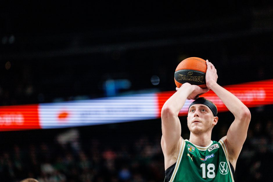 LKL rungtynėse Kaune susitiko Kauno „Žalgiris“ ir Klaipėdos „Neptūnas“