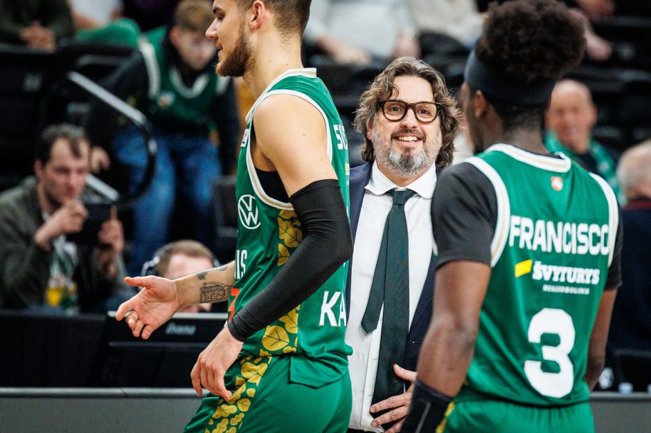 LKL rungtynėse Kaune susitiko Kauno „Žalgiris“ ir Klaipėdos „Neptūnas“