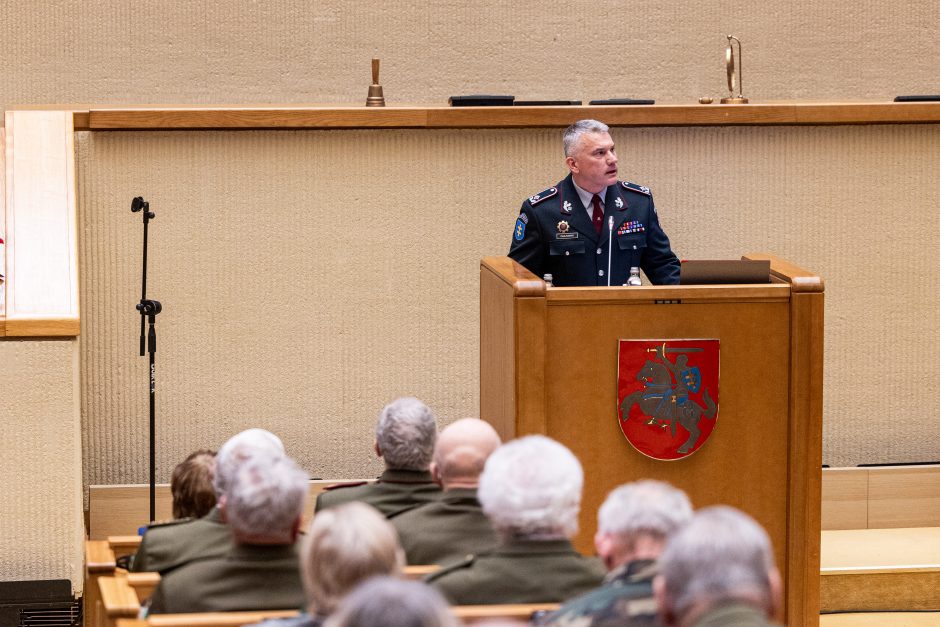 Laisvės gynėjų susitikimas Seimo Kovo 11-osios Akto salėje