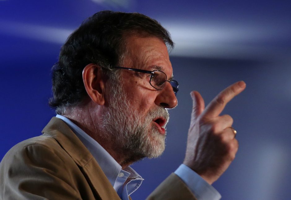 M. Rajoy tvirtina norintis pradėti „naują politinę erą“ Katalonijoje 