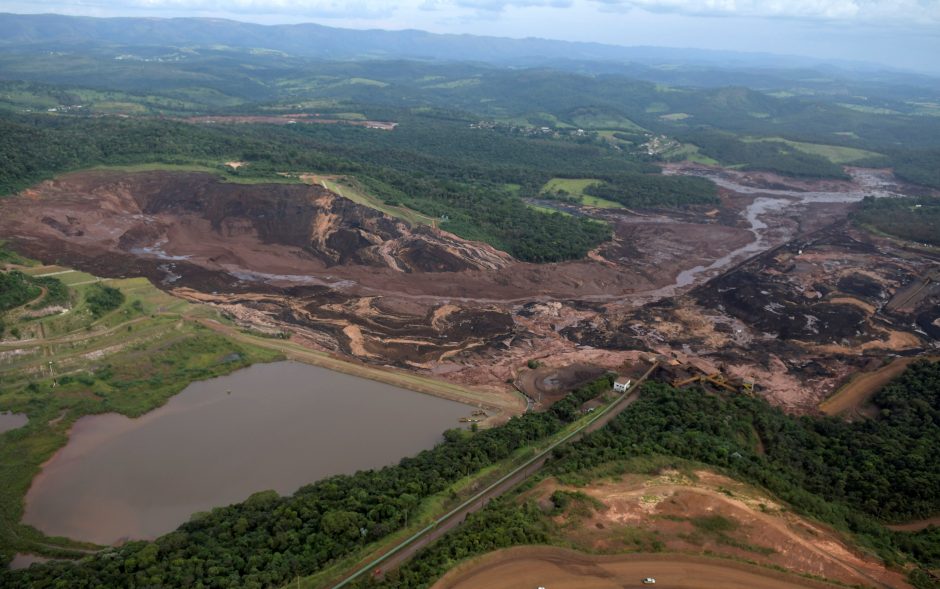 Brazilijoje po užtvankos griūties dingo apie 200 žmonių