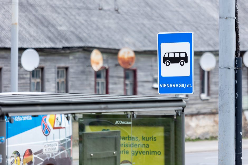 Sostinėje – „Vienaragių“ transporto stotelės