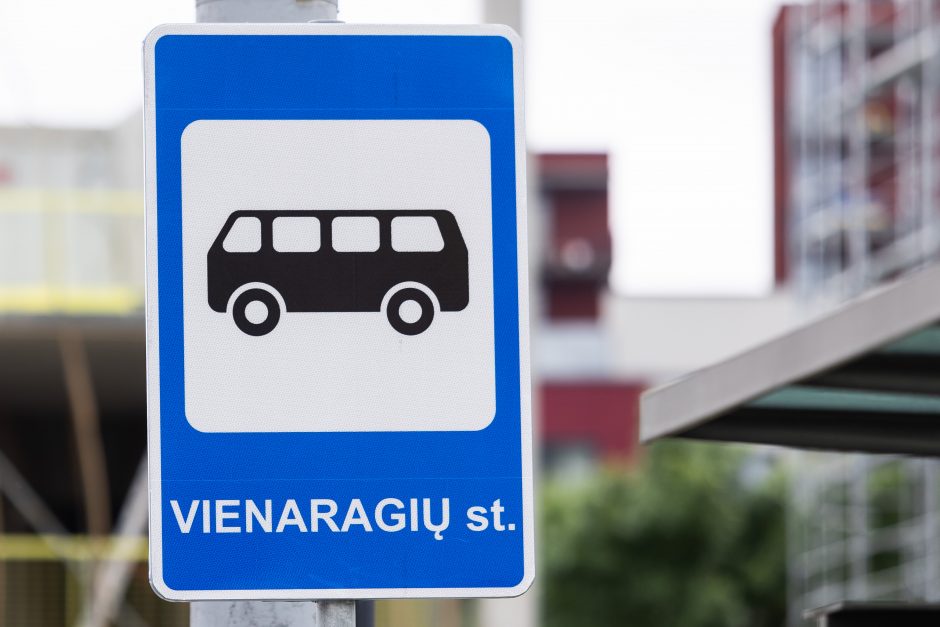 Sostinėje – „Vienaragių“ transporto stotelės