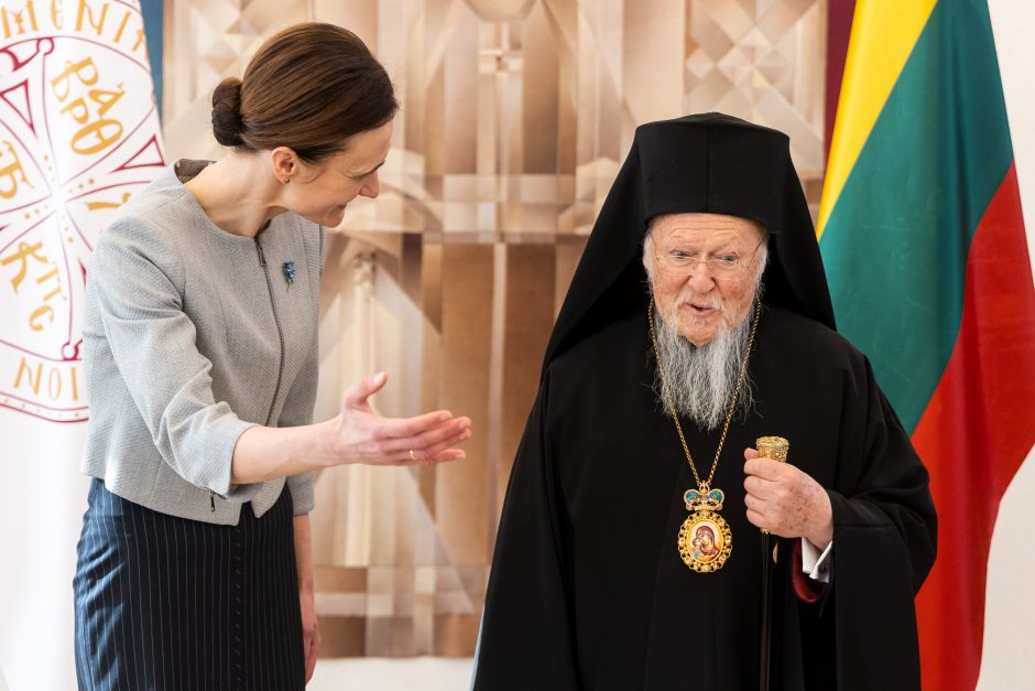 Seimo vadovė: ukrainiečiai negali melstis bažnyčioje, kuriai vadovauja karo rėmėjas
