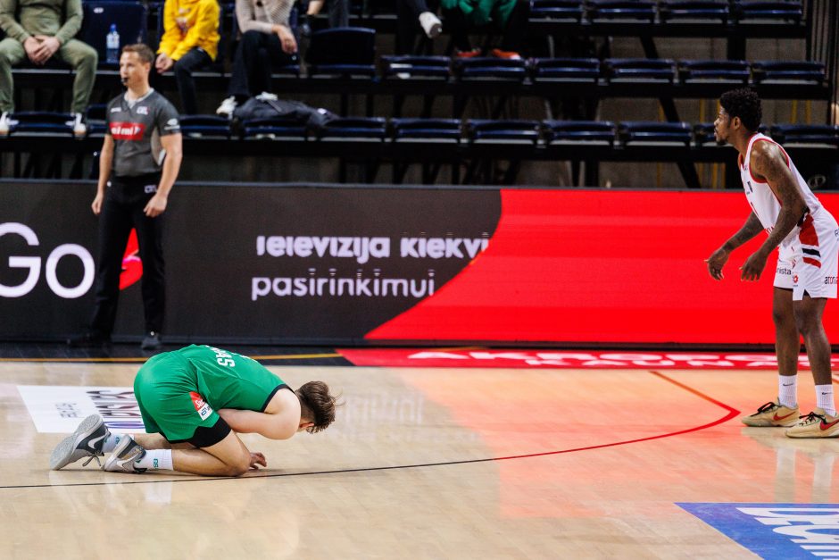 Atkrintamąsias varžybas žalgiriečiai pradėjo įtikinama pergale