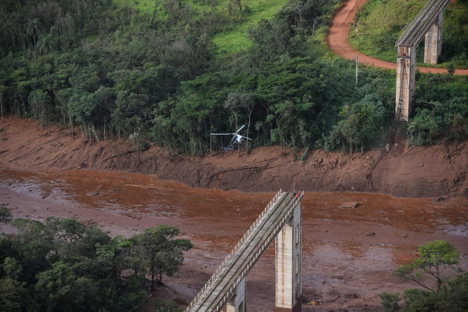 Brazilijoje po užtvankos griūties dingo apie 200 žmonių