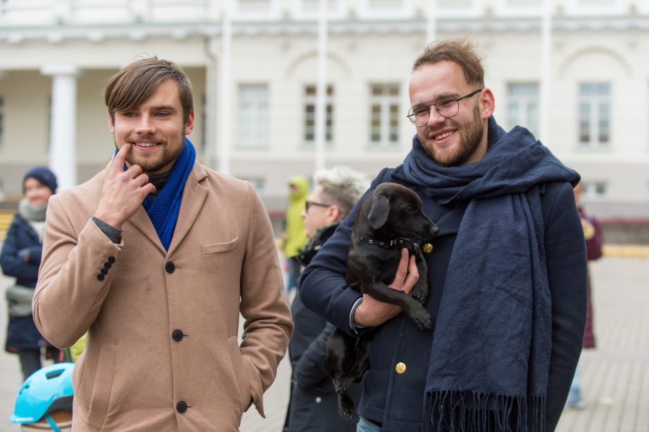 Prie Prezidentūros LGBT bendruomenę palaikė ir žinomi žmonės: žėrė kritiką valstybės vadovui