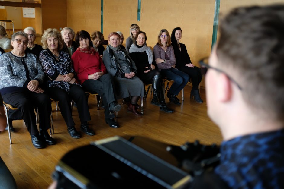 Jautri M. Levickio pažintis su apakusiu muziku: nežinojau, kaip reikės bendrauti