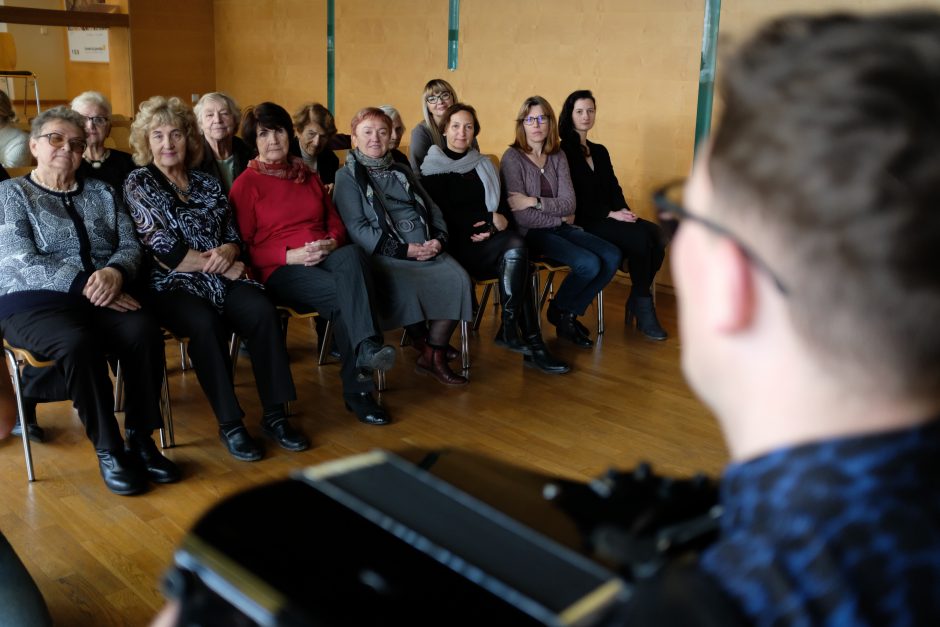 Jautri M. Levickio pažintis su apakusiu muziku: nežinojau, kaip reikės bendrauti