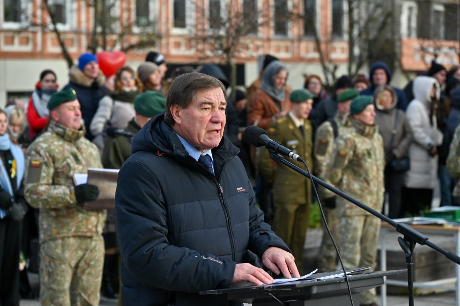 Karaliaus Mindaugo husarų batalione prisiekė 300 šauktinių