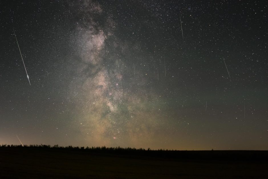 Stebėjo perseidų lietų – sulaukė policijos dėmesio