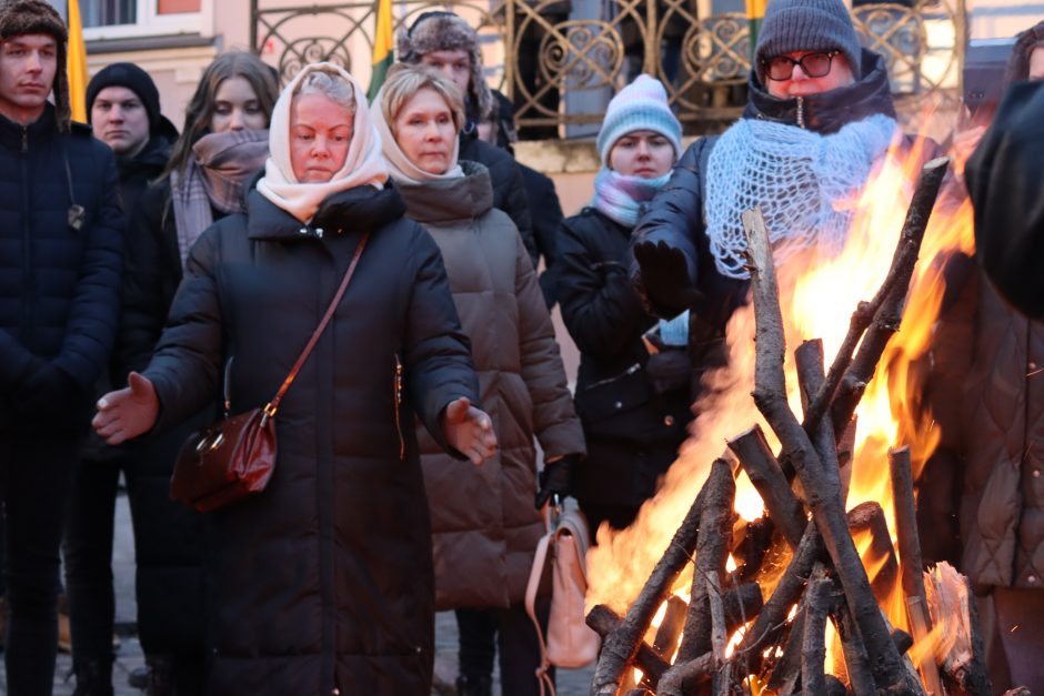 Sausio 13-osios minėjimas Klaipėdoje: neužmirškime savo didvyrių