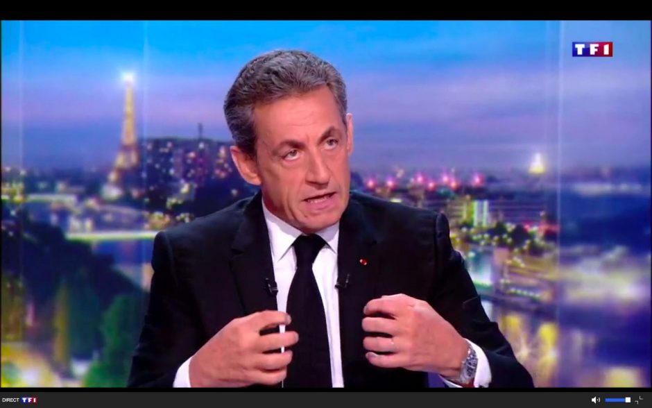 Prancūzijos eksprezidentas N. Sarkozy kritikuojamas dėl raginimo siekti kompromiso su rusais