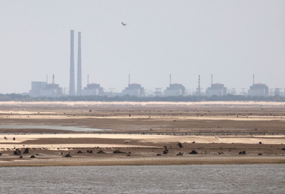 TATENA: Zaporižios AE teritorija vėl apsupta sausumos minų