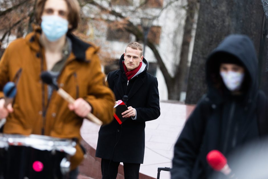 Protestuojantieji dėl migracijos politikos: tai – demokratijos egzaminas