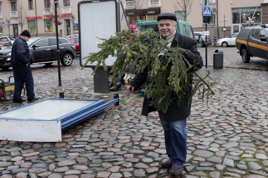 Skelbiamos vietos, kur Klaipėdoje bus galima palikti kalėdines eglutes