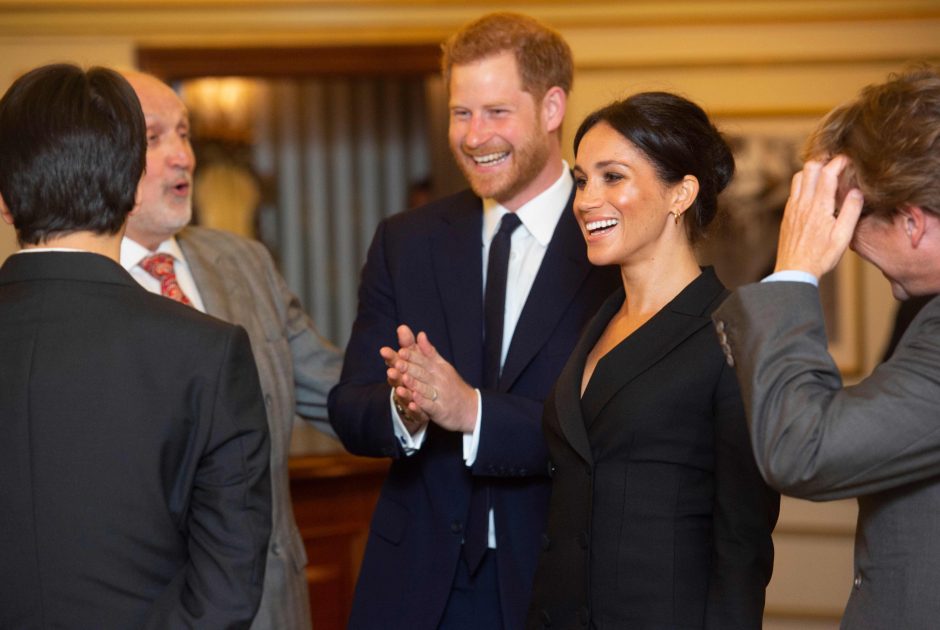 Princas Harry su M. Markle stebėjo miuziklą „Hamiltonas“: pora juokavo visą šou