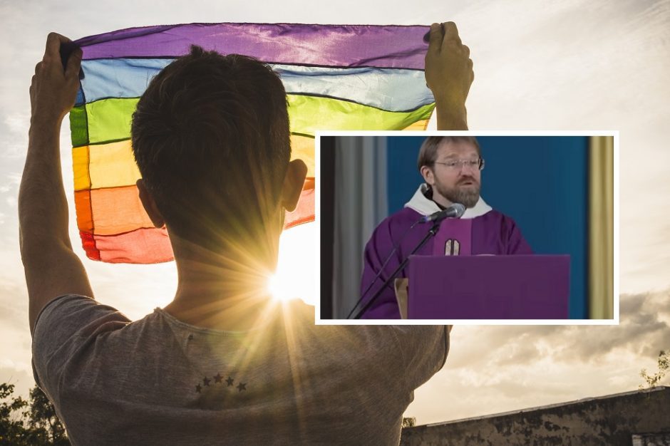 Po kontroversiškų pareiškimų apie LGBT – prokuroro nutarimas: vienuolis nebus teisiamas