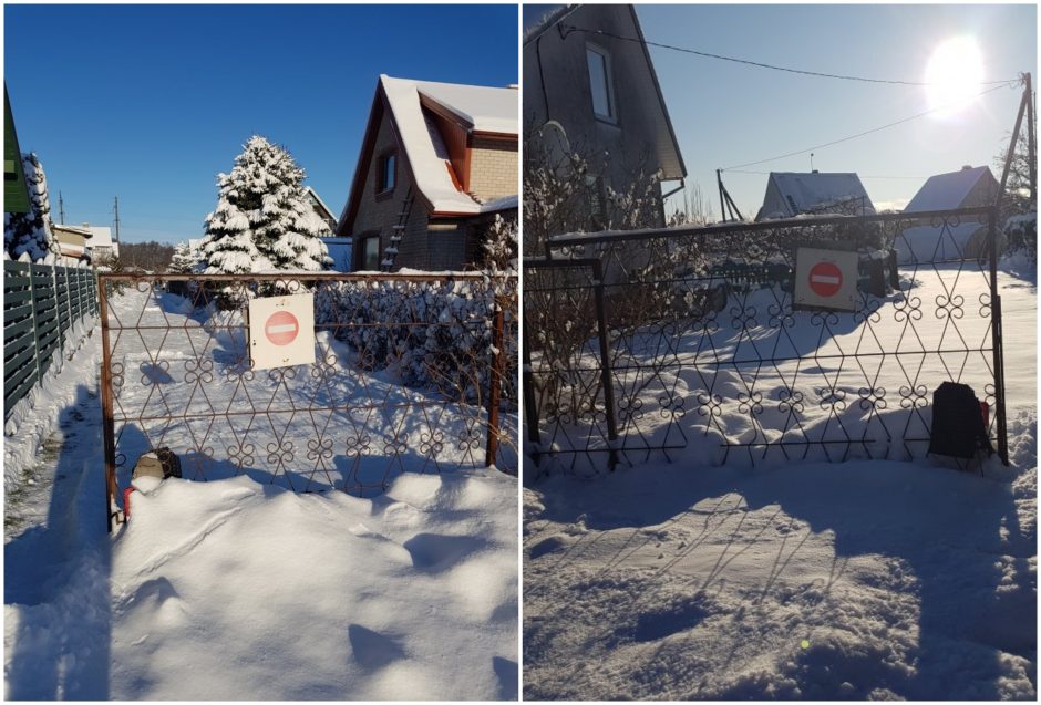 Klaipėdos rajono sodų bendrijų gyventojus užtvarai varo iš proto