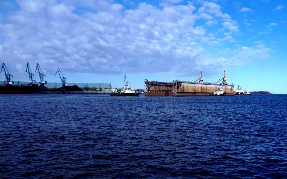 VLG įsigijo antrą laivų remontui skirtą doką