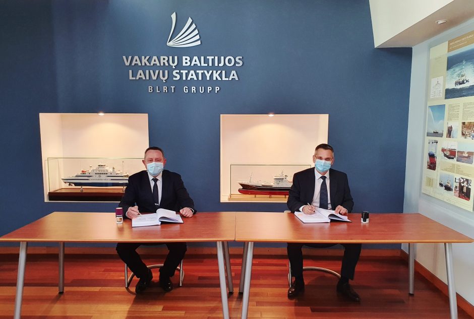 „Vakarų Baltijos laivų statykla“ statys naują keltą „Smiltynės perkėlai“