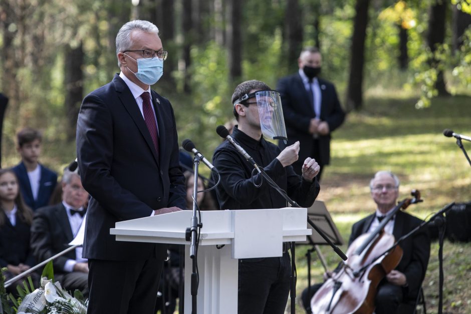 G. Nausėda: Šoa – katastrofa, su kuria niekas niekada negalės susitaikyti