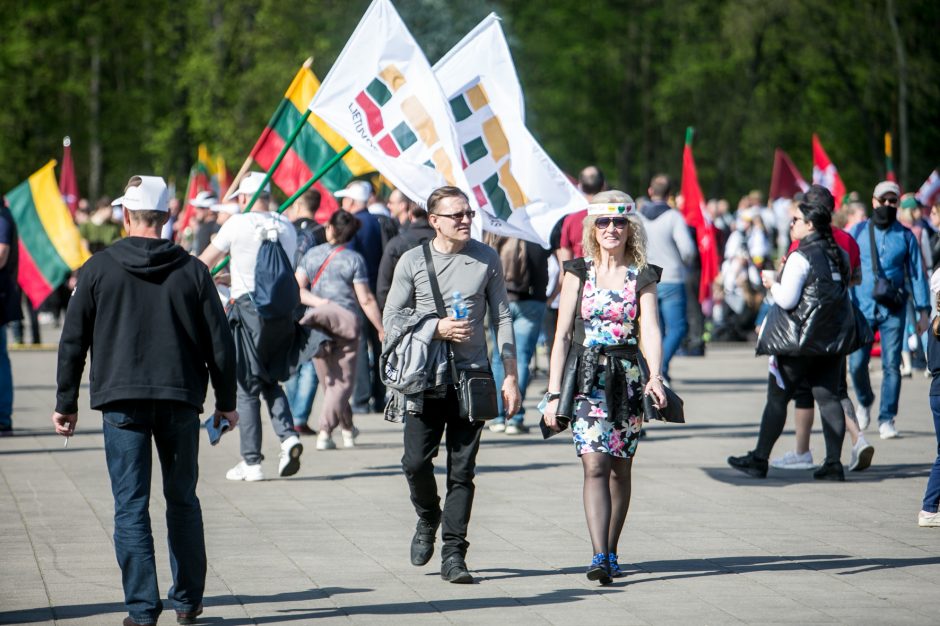 Vilniaus valdžia: užfiksavome, kad Šeimos gynimo marše buvo gausiai vartojami alkoholiniai gėrimai