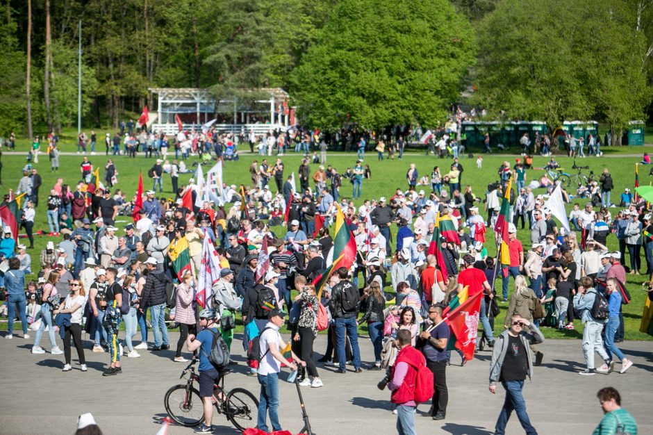 Vilniaus valdžia: užfiksavome, kad Šeimos gynimo marše buvo gausiai vartojami alkoholiniai gėrimai