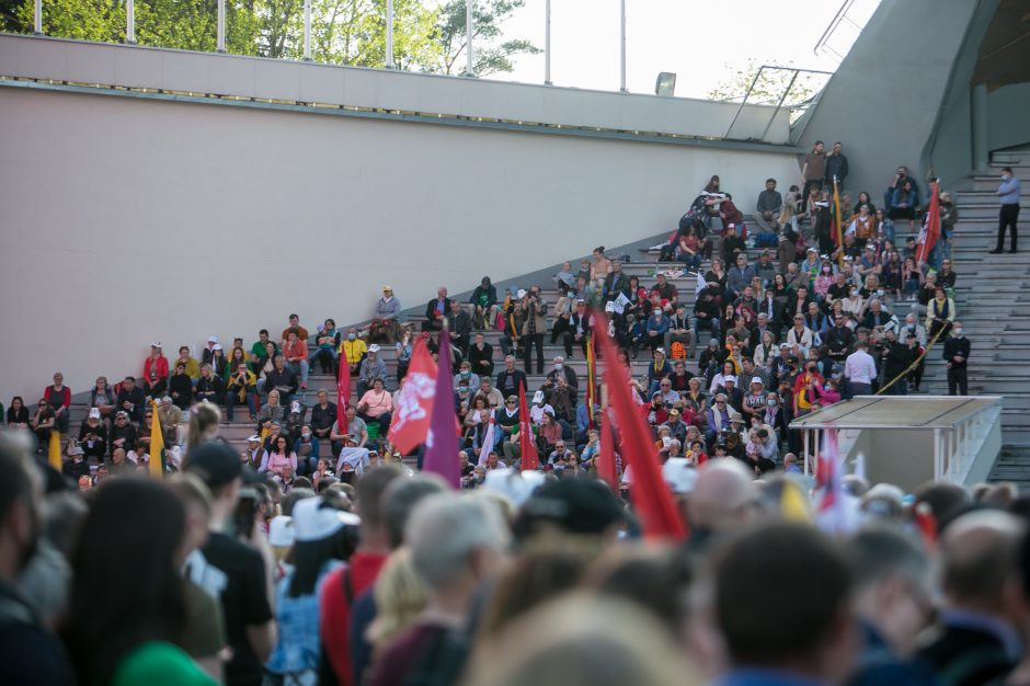 Vilniaus valdžia: užfiksavome, kad Šeimos gynimo marše buvo gausiai vartojami alkoholiniai gėrimai