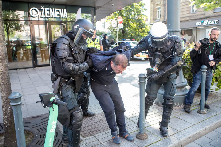 Po Šeimų sąjūdžio mitingo minia žmonių renkasi prie Seimo 