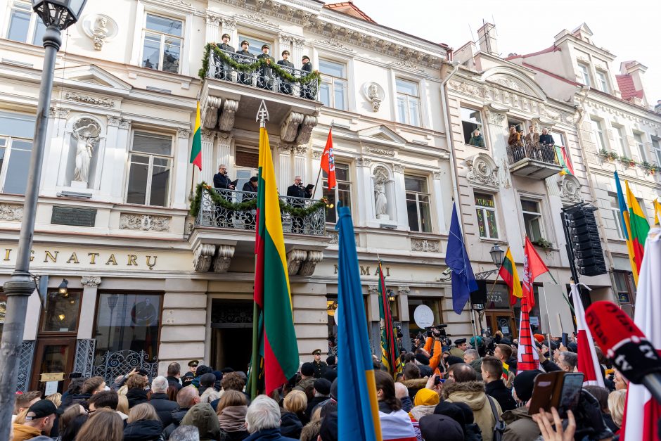 V. Landsbergis: policija lazdos neperlenkė, tą padarė nutarusieji versti valdžią Lietuvoje