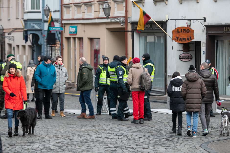 V. Landsbergis: policija lazdos neperlenkė, tą padarė nutarusieji versti valdžią Lietuvoje