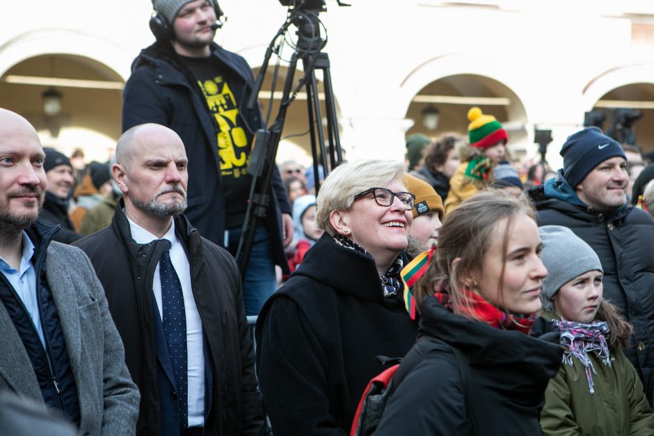 V. Landsbergis: policija lazdos neperlenkė, tą padarė nutarusieji versti valdžią Lietuvoje