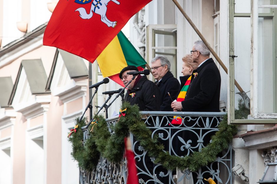 V. Landsbergis: policija lazdos neperlenkė, tą padarė nutarusieji versti valdžią Lietuvoje