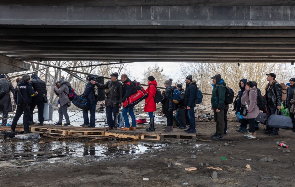 Seimui pateiktos pataisos, kad nuo karo pabėgę ukrainiečiai gautų socialinę paramą