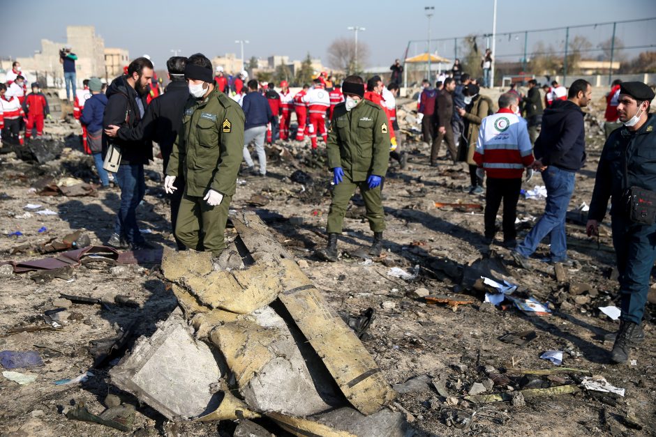 Iranas teigia, kad Ukrainos lėktuvo numušimą lėmė „žmogiškoji klaida“