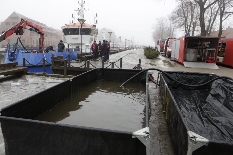 Klaipėda atšaukia dėl taršos Dangės upėje paskelbtą ekstremaliąją situaciją