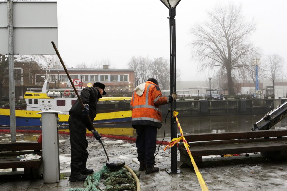 Klaipėda atšaukia dėl taršos Dangės upėje paskelbtą ekstremaliąją situaciją