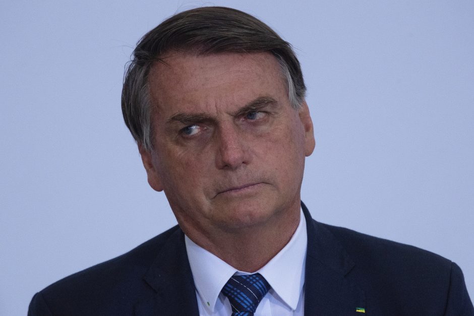 Brazilijos prezidentas J. Bolsonaras teigia, kad vėl buvo užsikrėtęs koronavirusu