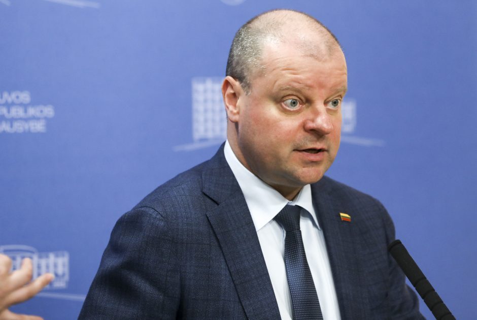 Premjeras S. Skvernelis sveikina visus dirbančius Lietuvos žmones