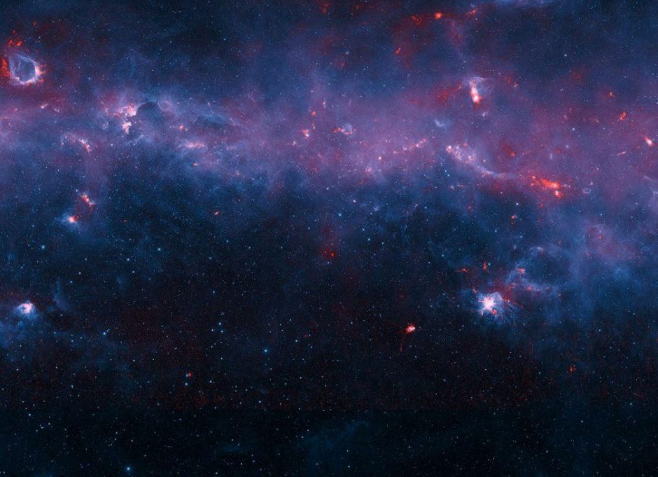 Pristatytas Paukščių Tako galaktikos centro erdvėlapis