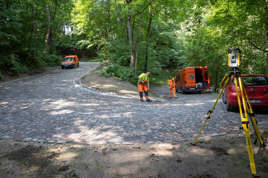 Baigta Tuputiškių serpantino rekonstrukcija