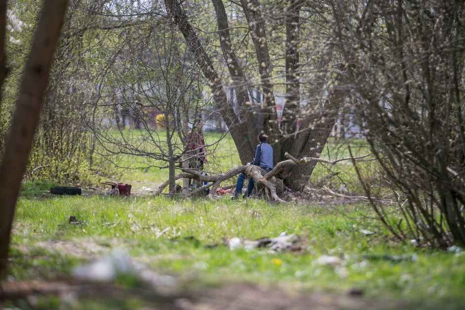 Gyventoja: prieš mūsų langus girtuokliauja, mušasi, šiukšlina, čia pat ir tuštinasi