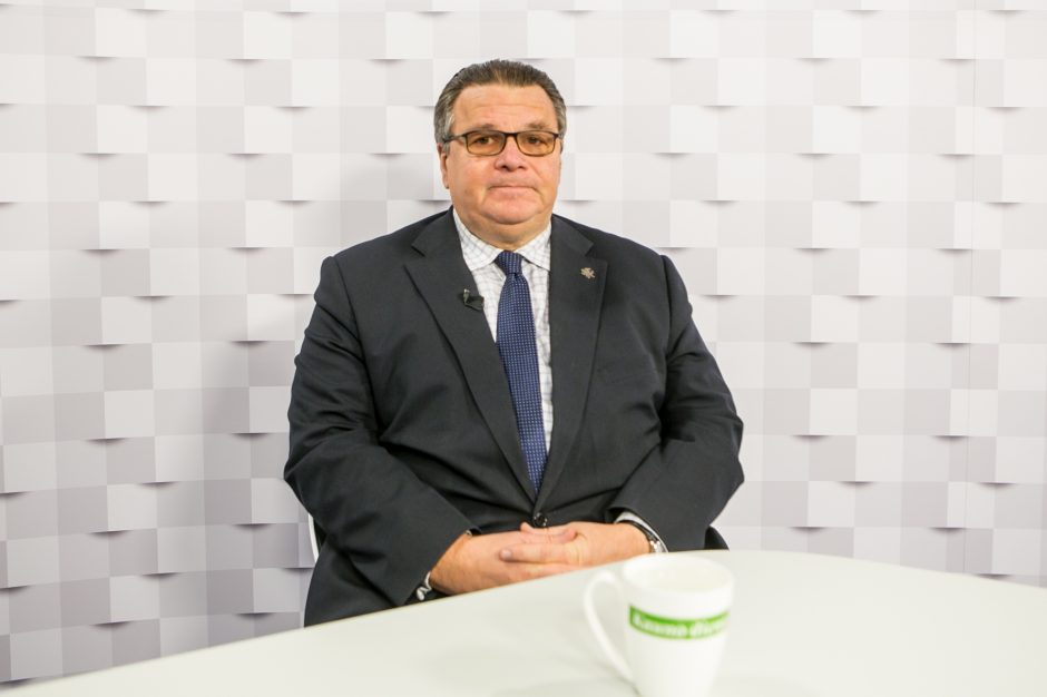 „Kauno dienos“ studija: L. Linkevičius užtaria G. Landsbergį dėl užsienio politikos