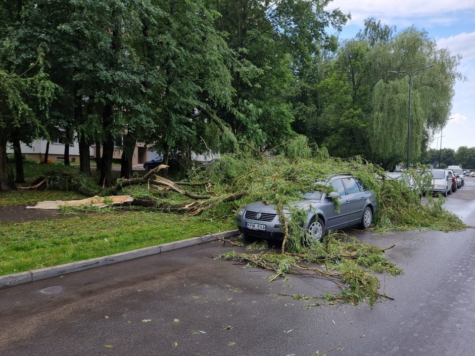 Po galingos liūties skaičiuoja nuostolius: labiausiai kliuvo Kauno apskričiai