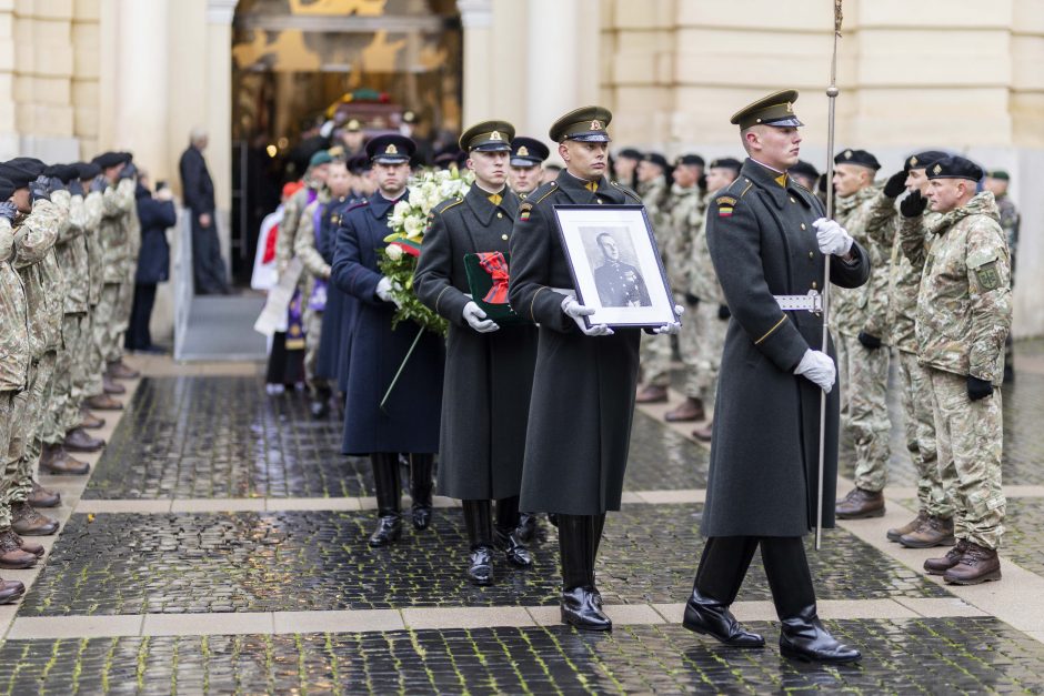 Antakalnio kapinėse palaidotas partizanas J. Vitkus-Kazimieraitis