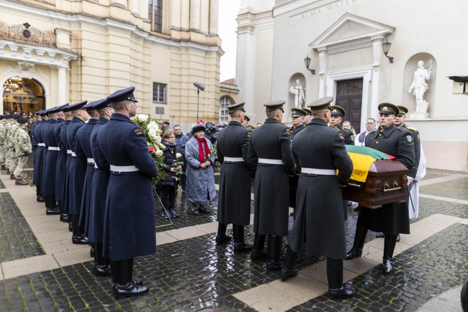 Antakalnio kapinėse palaidotas partizanas J. Vitkus-Kazimieraitis