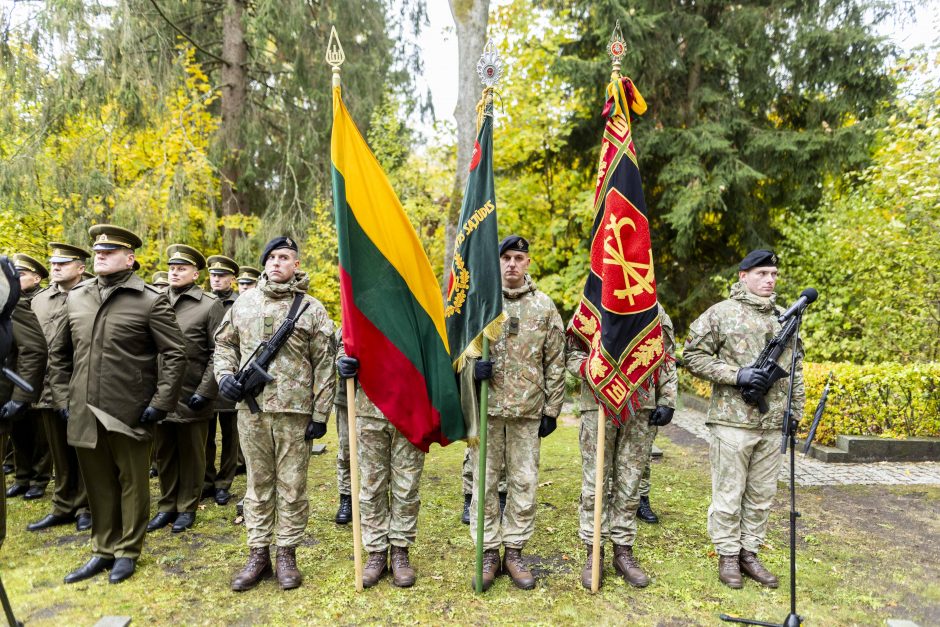 Antakalnio kapinėse palaidotas partizanas J. Vitkus-Kazimieraitis