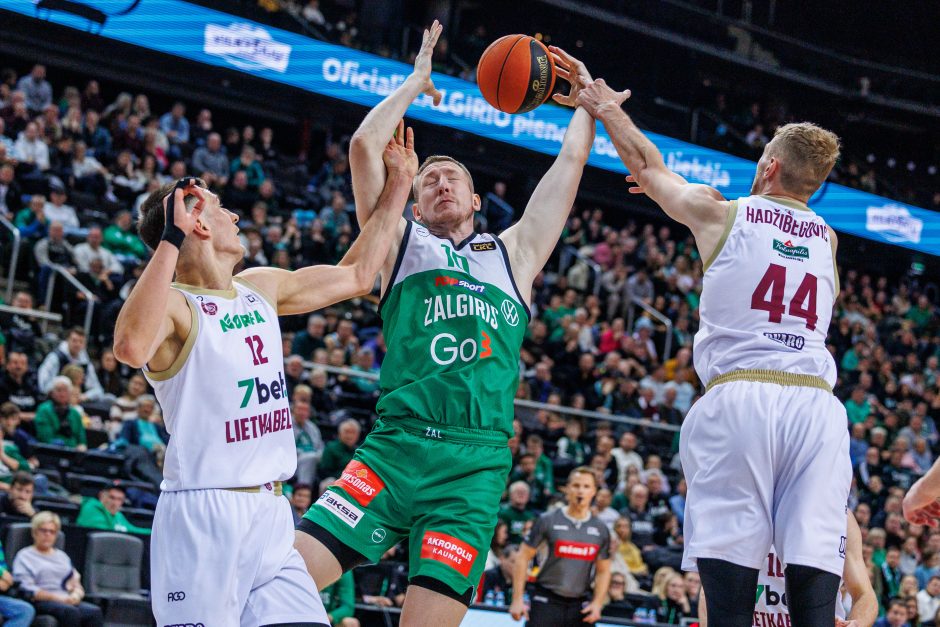 LKL: Kauno „Žalgiris“ – Panevėžio „7bet-Lietkabelis“