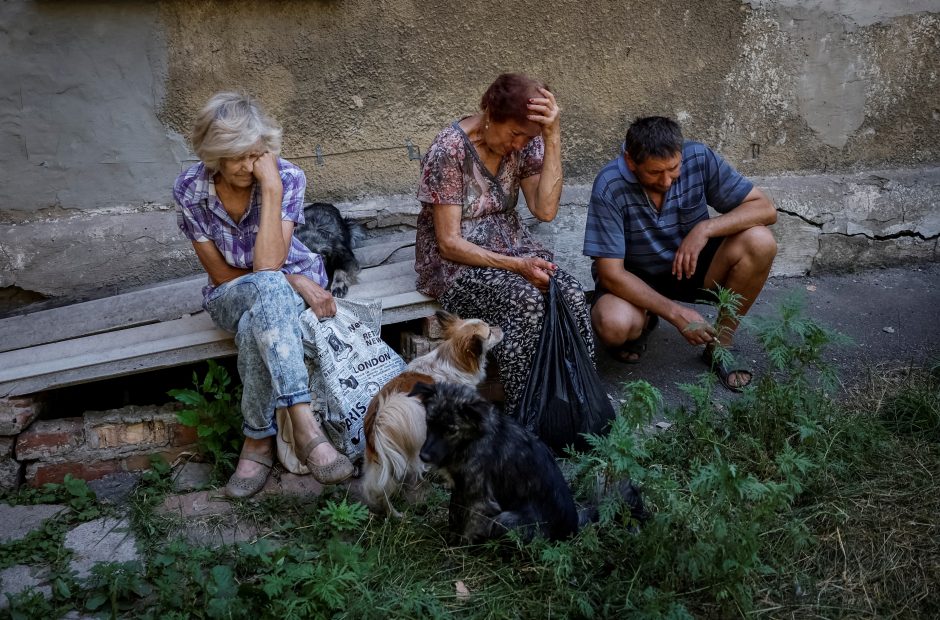 Per mikroautobuso avariją Ukrainoje žuvo keturiolika žmonių